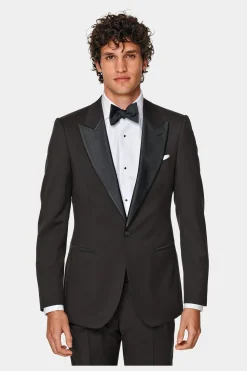 SUITSUPPLY Lazio Smoking Dunkelbraun-Männlich Smokings
