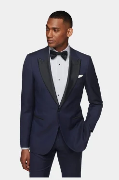 SUITSUPPLY Lazio Smoking Navy-Männlich Smokings
