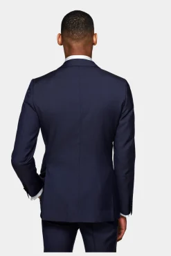 SUITSUPPLY Lazio Smoking Navy-Männlich Smokings