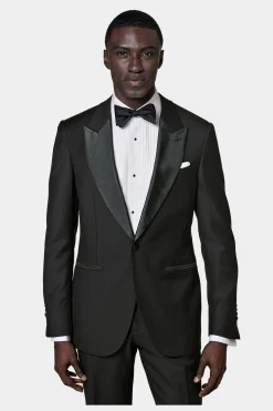 SUITSUPPLY Lazio Smoking Schwarz-Männlich Smokings