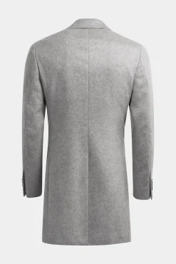 SUITSUPPLY Mantel Hellgrau-Männlich Elegante Mäntel