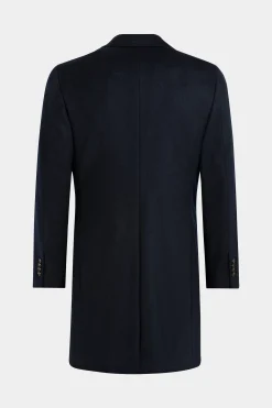 SUITSUPPLY Mantel Navy-Männlich Elegante Mäntel