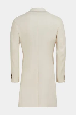 SUITSUPPLY Mantel Off-White-Männlich Elegante Mäntel