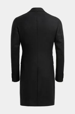 SUITSUPPLY Mantel Schwarz-Männlich Elegante Mäntel