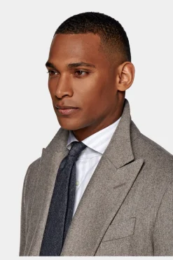 SUITSUPPLY Mantel Taupe-Männlich Elegante Mäntel