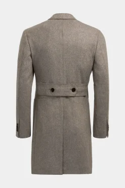 SUITSUPPLY Mantel Taupe-Männlich Elegante Mäntel