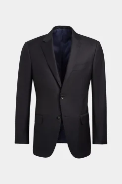 SUITSUPPLY Napoli Ganzjahresanzug Dunkelgrau-Männlich Business Anzüge