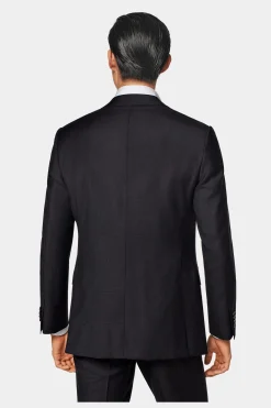 SUITSUPPLY Napoli Ganzjahresanzug Dunkelgrau-Männlich Business Anzüge