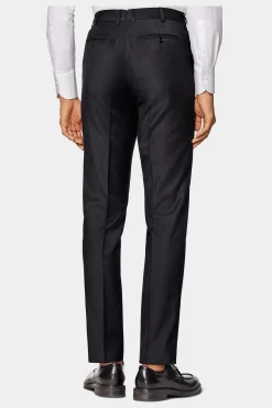 SUITSUPPLY Napoli Ganzjahresanzug Dunkelgrau-Männlich Business Anzüge