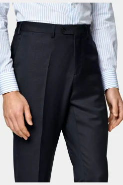 SUITSUPPLY Napoli Ganzjahresanzug Navy-Männlich Hochzeitsanzüge