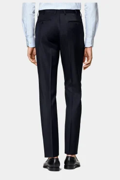 SUITSUPPLY Napoli Ganzjahresanzug Navy-Männlich Hochzeitsanzüge
