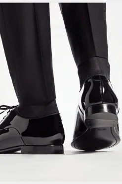 SUITSUPPLY Oxford Smoking Schwarz-Männlich Smokingschuhe