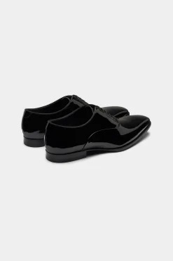 SUITSUPPLY Oxford Smoking Schwarz-Männlich Smokingschuhe