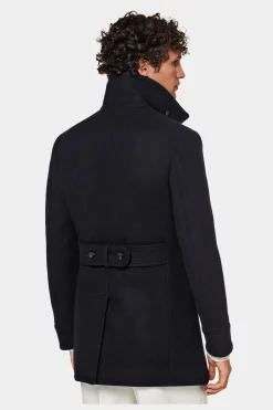 SUITSUPPLY Peacoat Navy-Männlich Elegante Mäntel