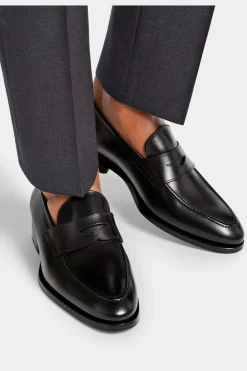 SUITSUPPLY Penny Loafer Schwarz-Männlich Loafers & Slipper