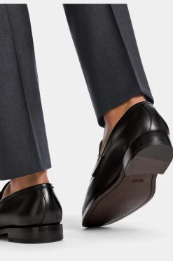 SUITSUPPLY Penny Loafer Schwarz-Männlich Loafers & Slipper