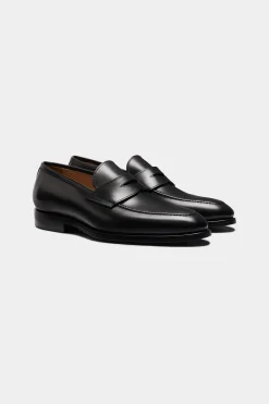 SUITSUPPLY Penny Loafer Schwarz-Männlich Loafers & Slipper