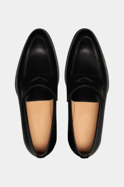 SUITSUPPLY Penny Loafer Schwarz-Männlich Loafers & Slipper