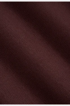 SUITSUPPLY Poloshirt Burgunderrot-Männlich Poloshirts