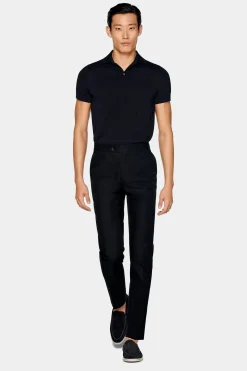 SUITSUPPLY Poloshirt Navy-Männlich Poloshirts