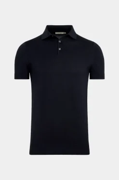 SUITSUPPLY Poloshirt Navy-Männlich Poloshirts
