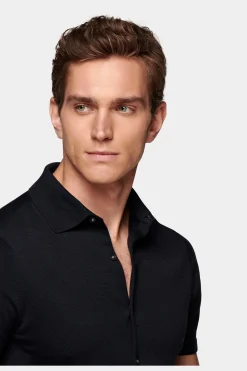 SUITSUPPLY Poloshirt Navy-Männlich Poloshirts
