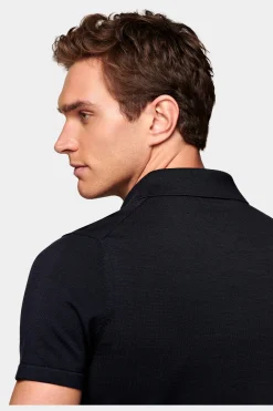 SUITSUPPLY Poloshirt Navy-Männlich Poloshirts