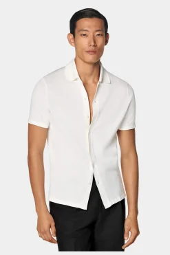 SUITSUPPLY Poloshirt Off-White-Männlich Poloshirts