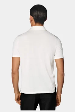 SUITSUPPLY Poloshirt Off-White-Männlich Poloshirts