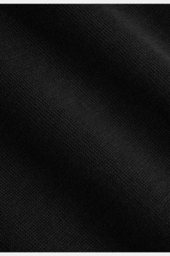 SUITSUPPLY Poloshirt Schwarz Knopffrei-Männlich Poloshirts