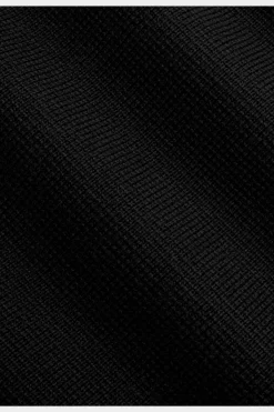 SUITSUPPLY Poloshirt Schwarz Langarm-Männlich Poloshirts