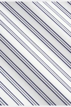 SUITSUPPLY Popeline-Hemd Dunkelblau Slim Fit-Männlich Casual Hemden