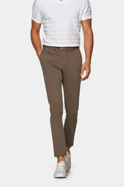 SUITSUPPLY Porto Chino Taupe-Männlich Jeans & Casual Hosen