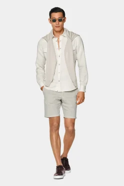SUITSUPPLY Porto Shorts Hellbraun-Männlich Shorts