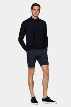 SUITSUPPLY Porto Shorts Navy-Männlich Shorts