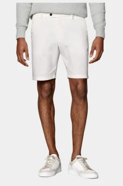 SUITSUPPLY Porto Shorts Off-White-Männlich Shorts