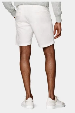 SUITSUPPLY Porto Shorts Off-White-Männlich Shorts