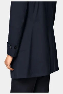SUITSUPPLY Regenmantel Navy-Männlich Wasserabweisende Mäntel