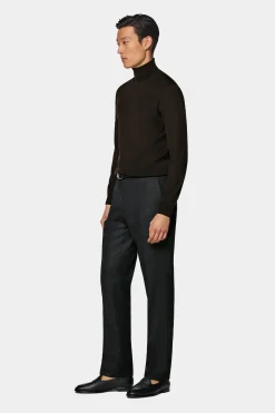 SUITSUPPLY Rollkragen Dunkelbraun-Männlich Rollkragen