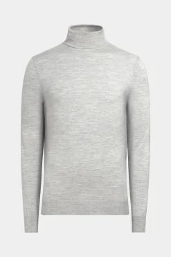 SUITSUPPLY Rollkragen Grau-Männlich Rollkragen