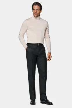 SUITSUPPLY Rollkragen Hellbraun-Männlich Rollkragen