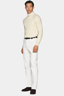 SUITSUPPLY Rollkragen Hellbraun-Männlich Rollkragen