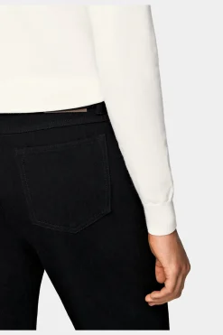 SUITSUPPLY Rollkragen Off-White-Männlich Rollkragen
