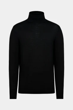 SUITSUPPLY Rollkragen Schwarz-Männlich Rollkragen