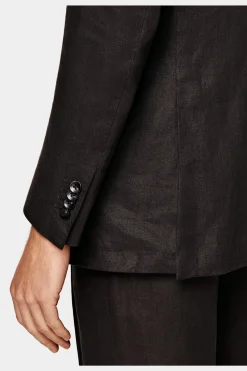 SUITSUPPLY Roma Anzug Dunkelbraun-Männlich Casual Anzüge