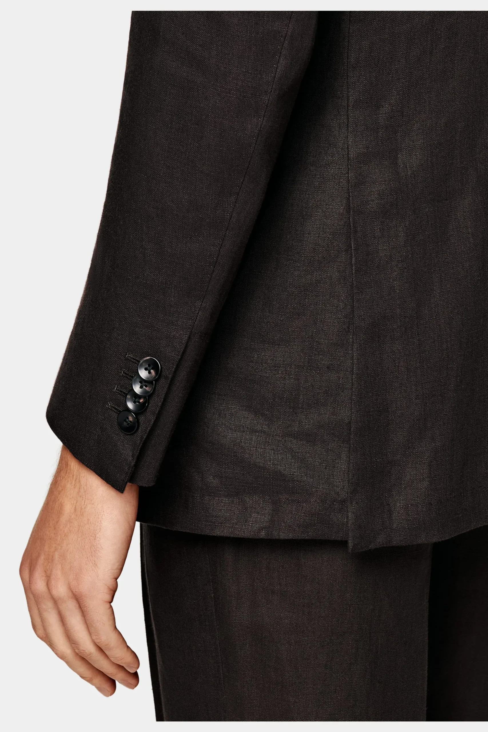 SUITSUPPLY Roma Anzug Dunkelbraun-Männlich Casual Anzüge