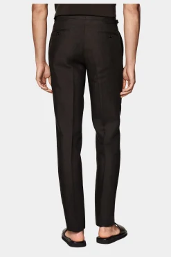 SUITSUPPLY Roma Anzug Dunkelbraun-Männlich Casual Anzüge