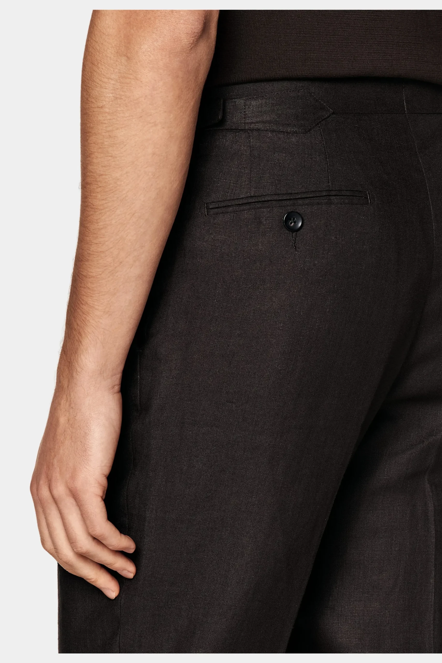 SUITSUPPLY Roma Anzug Dunkelbraun-Männlich Casual Anzüge