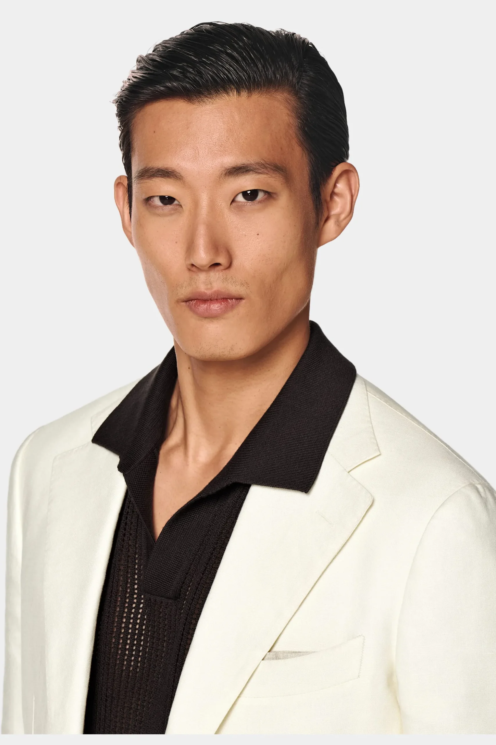 SUITSUPPLY Roma Anzug Off-White-Männlich Casual Anzüge