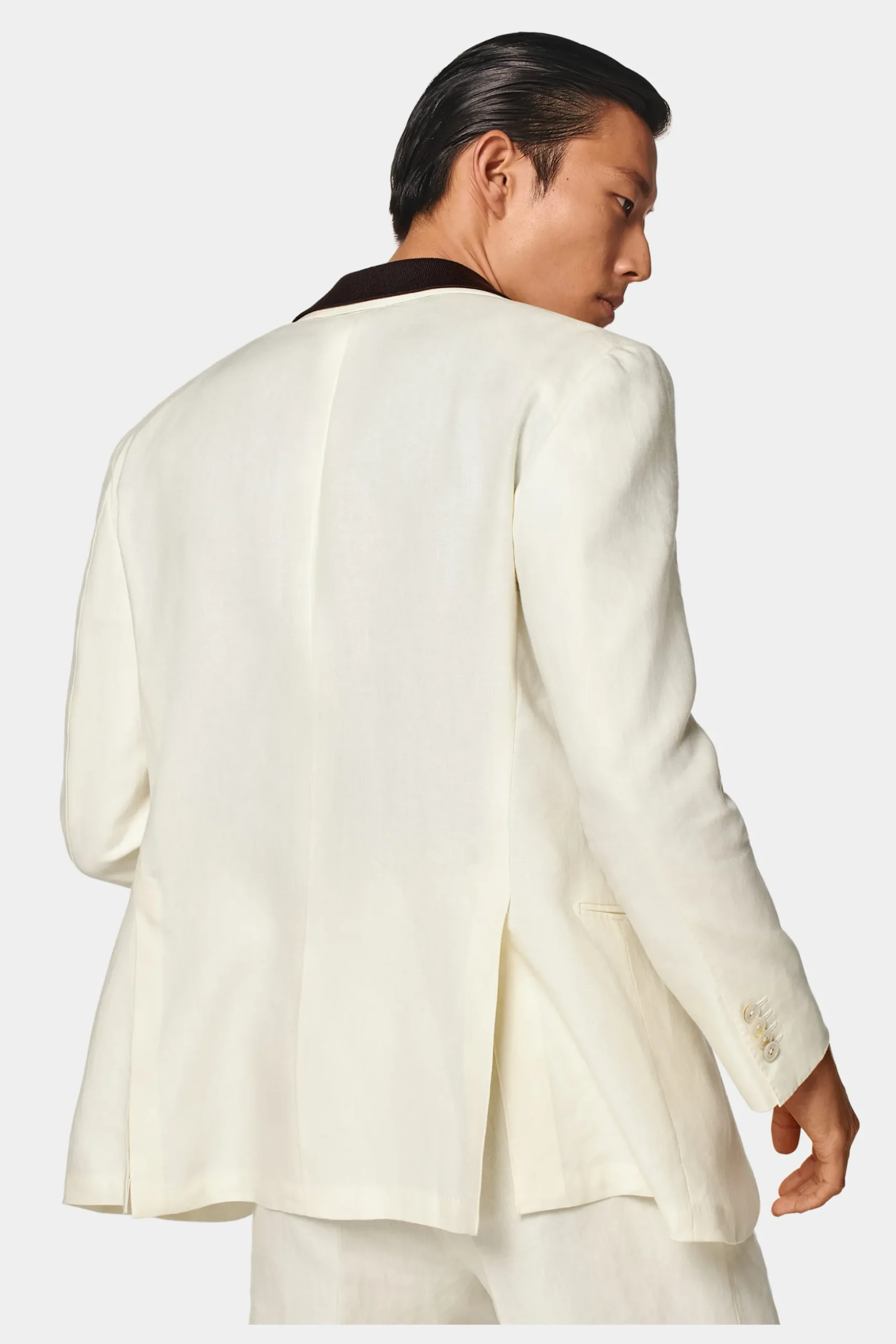 SUITSUPPLY Roma Anzug Off-White-Männlich Casual Anzüge